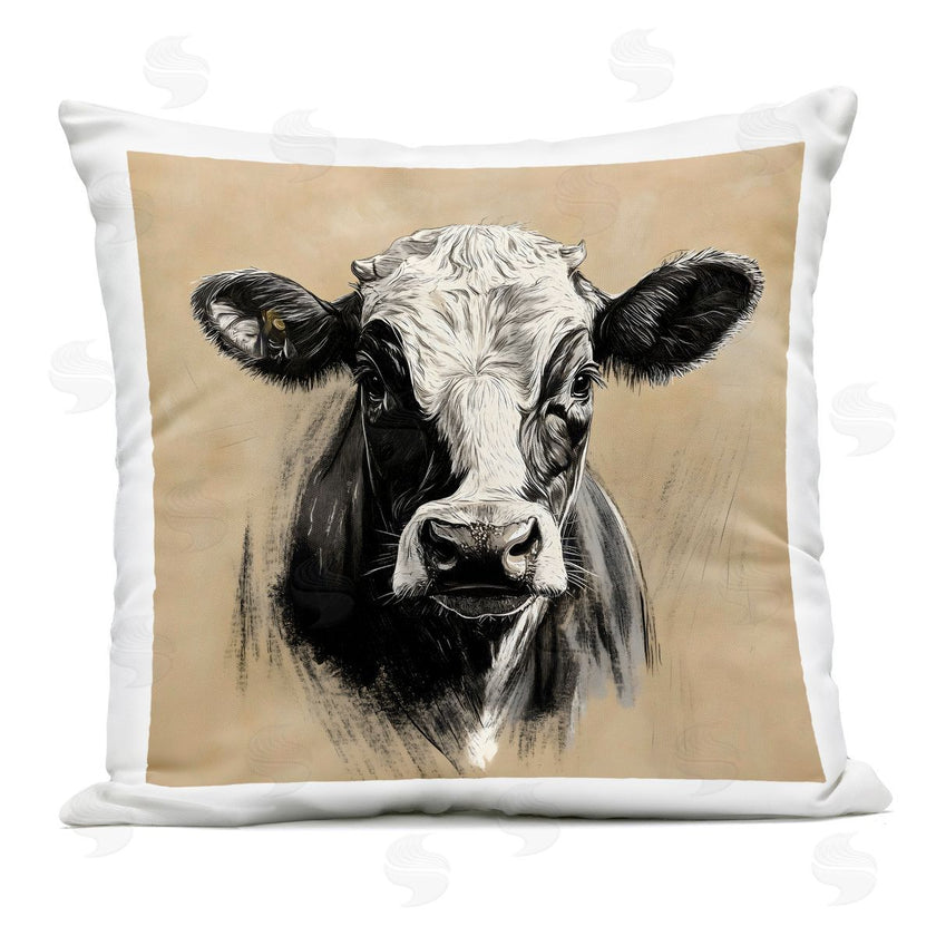 Creative Studio | Dairy Cow Brushed Portrait