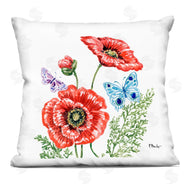 Paul Brent | Brushstroke Poppies & Butterflies