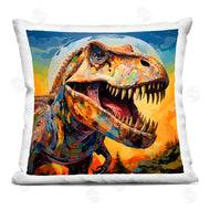 Creative Studio | Roaring Dinosaur Vibrant Pattern