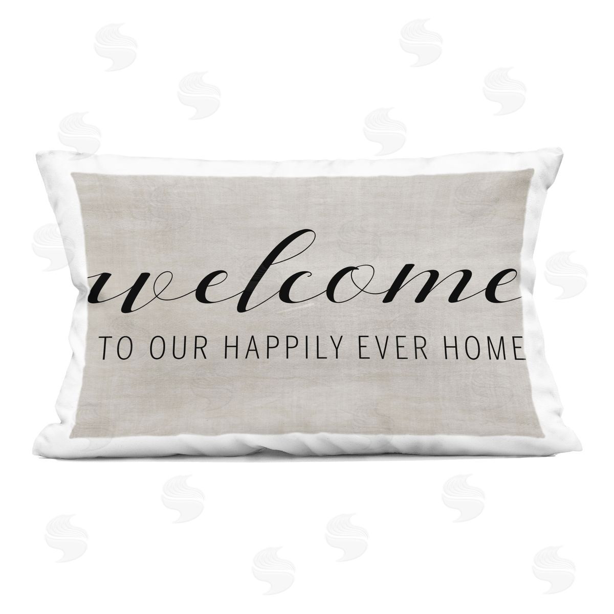 Amanda Murray Happily Ever Home Welcome Indoor Printed Pillow Art