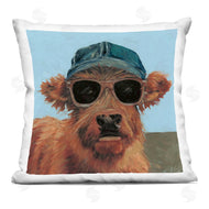 Wani Pasion | Cow in Baseball Cap