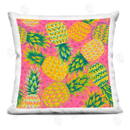 Jilly Jack Designs | Tropical Pineapples on Purple Dots