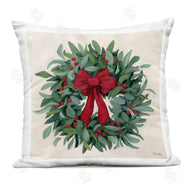 Kate Sherrill | Ribbon Holly Wreath