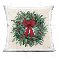 Kate Sherrill | Ribbon Holly Wreath