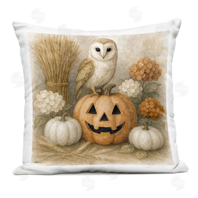 Antony Smith | Autumn Harvest Owl & Jack-o-Lantern