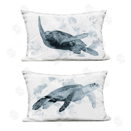 Marcus Prime | Blue Weathered Turtle Portraits