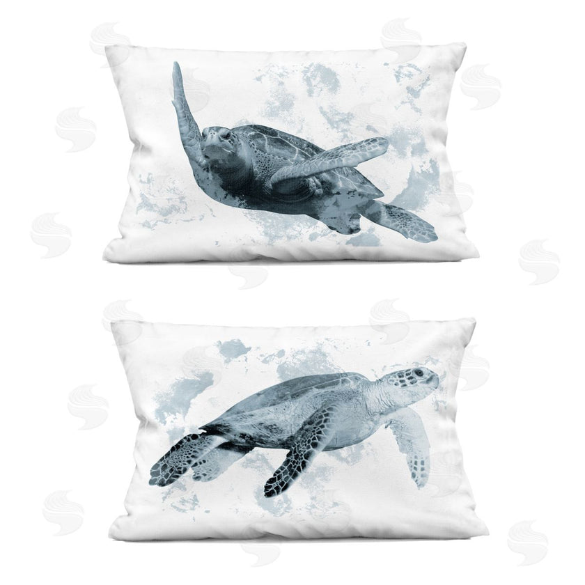 Marcus Prime | Blue Weathered Turtle Portraits