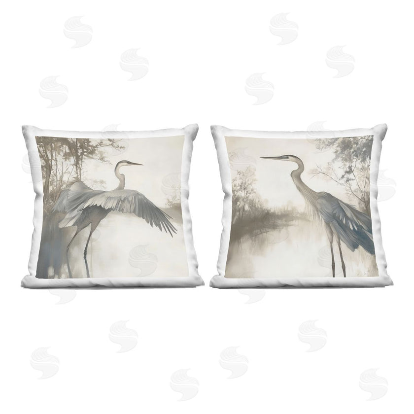 Mona Grace | Heron Feathers Over Water