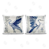 Mona Grace | Whimsical Blue Beach Birds