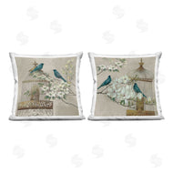 Elaine Vollherbst-Lane | Spring Bluebirds Menagerie