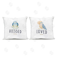 Blue Chair Blessing | Blessed & Love Birds