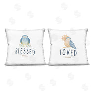 Blue Chair Blessing | Blessed & Love Birds