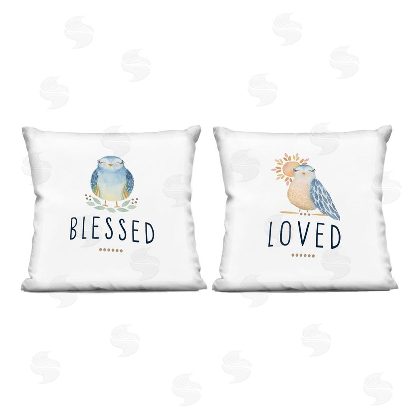 Blue Chair Blessing | Blessed & Love Birds
