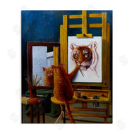 Lucia Heffernan | Cat Confidence Self Portrait
