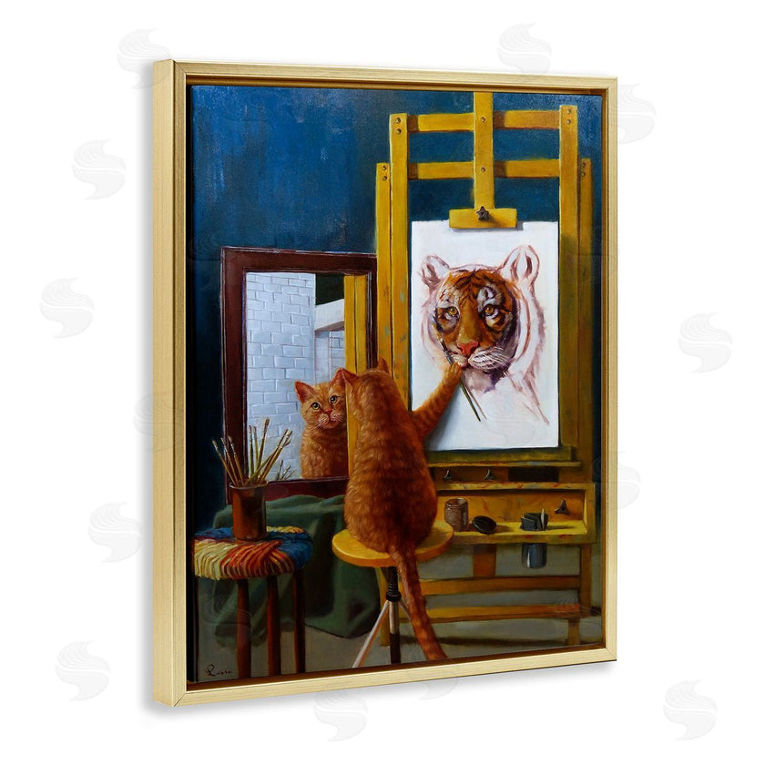 Lucia Heffernan | Cat Confidence Self Portrait