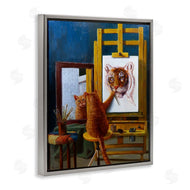 Lucia Heffernan | Cat Confidence Self Portrait