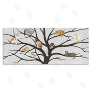 Ziwei Li | Cats In Tree Pet Painting
