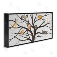 Ziwei Li | Cats In Tree Pet Painting