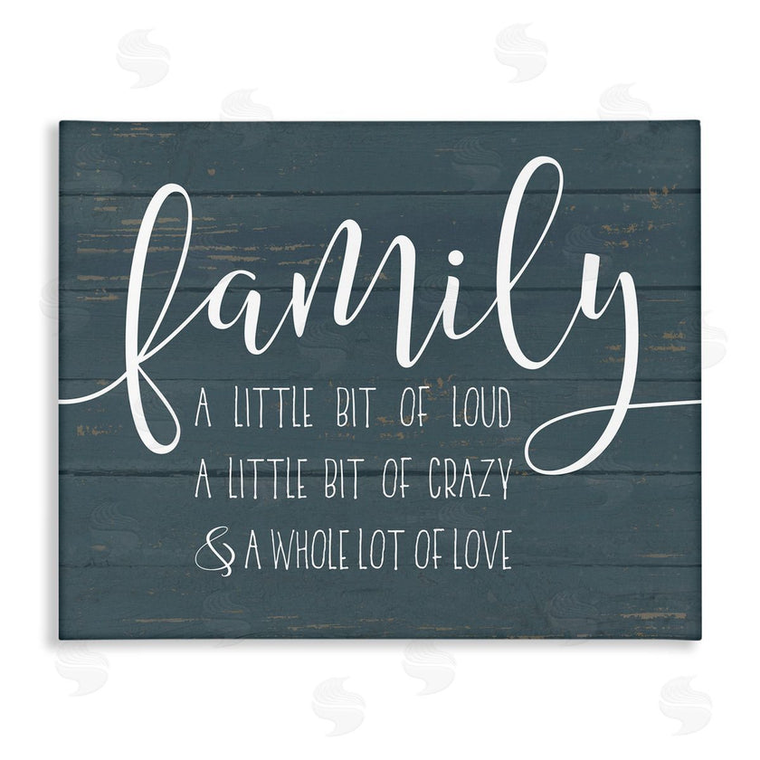 Lettered and Lined | Family Loud Crazy Love