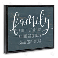 Lettered and Lined | Family Loud Crazy Love