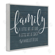 Lettered and Lined | Family Loud Crazy Love