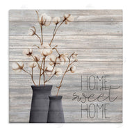 Kimberly Allen | Grey Home Sweet Cotton Flowers