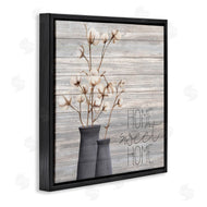 Kimberly Allen | Grey Home Sweet Cotton Flowers