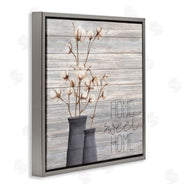 Kimberly Allen | Grey Home Sweet Cotton Flowers