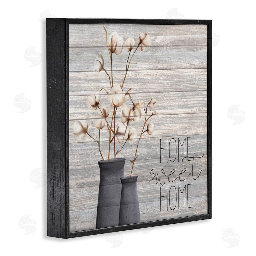 Kimberly Allen | Grey Home Sweet Cotton Flowers