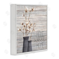 Kimberly Allen | Grey Home Sweet Cotton Flowers