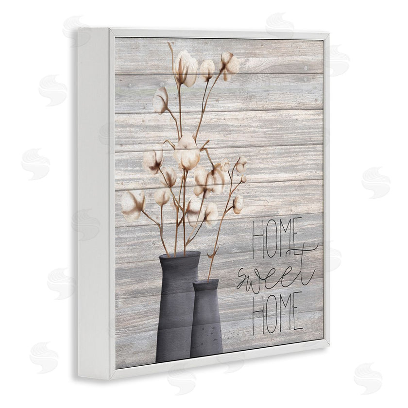Kimberly Allen | Grey Home Sweet Cotton Flowers