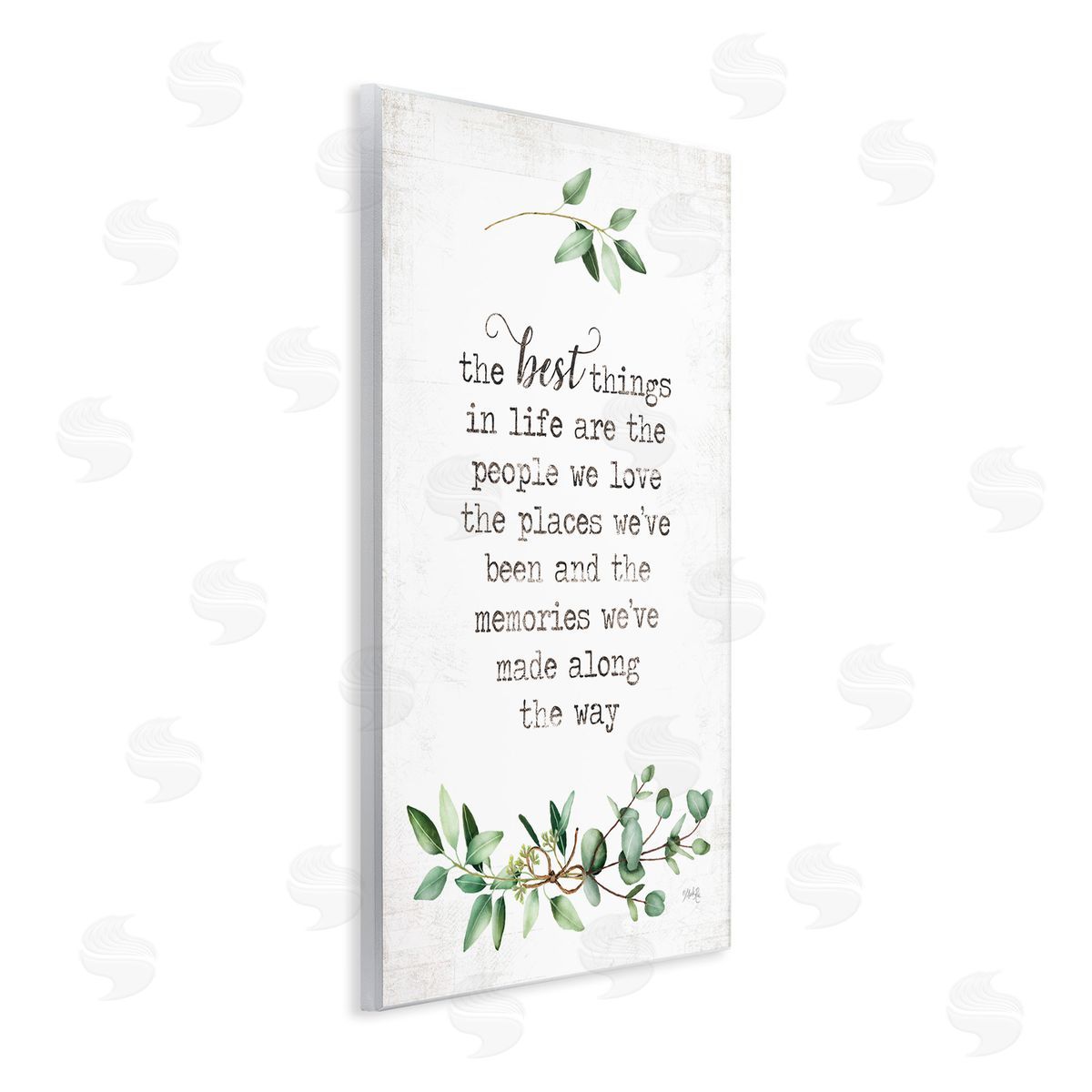 Best Things In Life Sentiment Wood Plaque Wall Art, Home Decor by Marla Rae