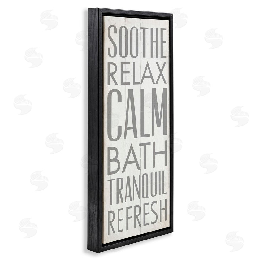 Dallas Drotz | Soothe Calm Relax Bath Bathroom