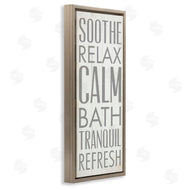 Dallas Drotz | Soothe Calm Relax Bath Bathroom