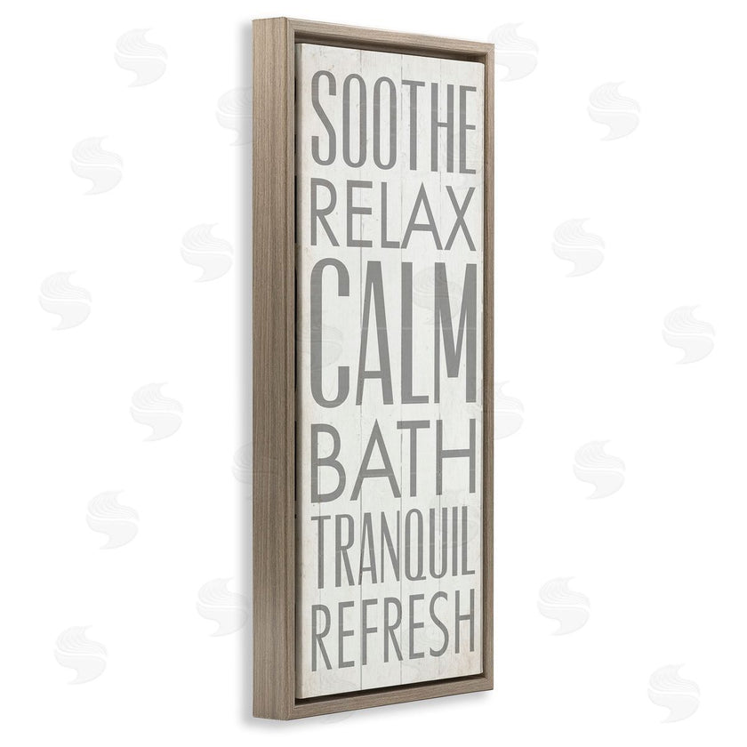 Dallas Drotz | Soothe Calm Relax Bath Bathroom