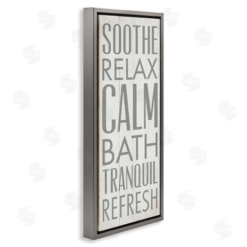 Dallas Drotz | Soothe Calm Relax Bath Bathroom