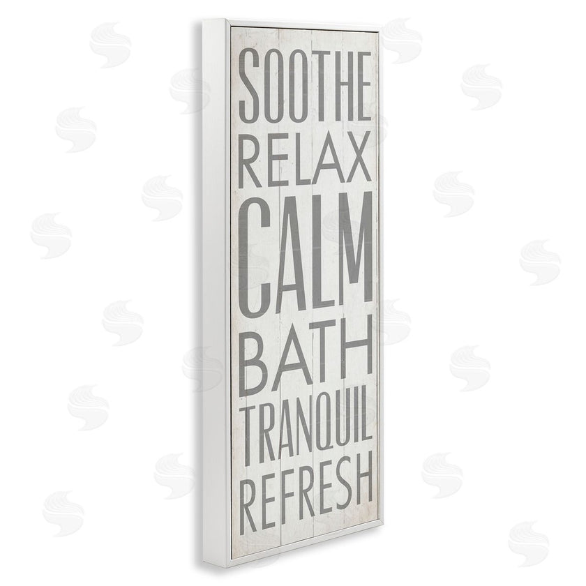 Dallas Drotz | Soothe Calm Relax Bath Bathroom