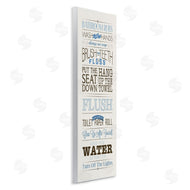 Stephanie Workman Marrott | Bathroom Rules Vintage List