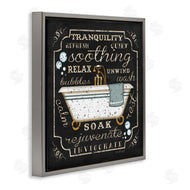 Jennifer Pugh | Country Bathtub with Various Phrases