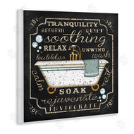 Jennifer Pugh | Country Bathtub with Various Phrases