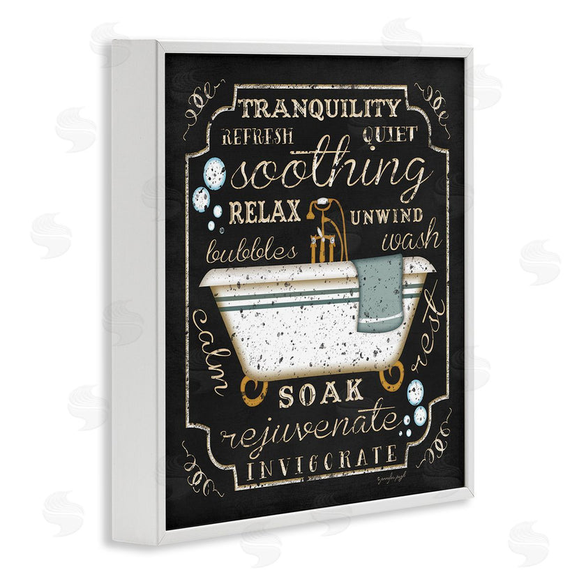 Jennifer Pugh | Country Bathtub with Various Phrases