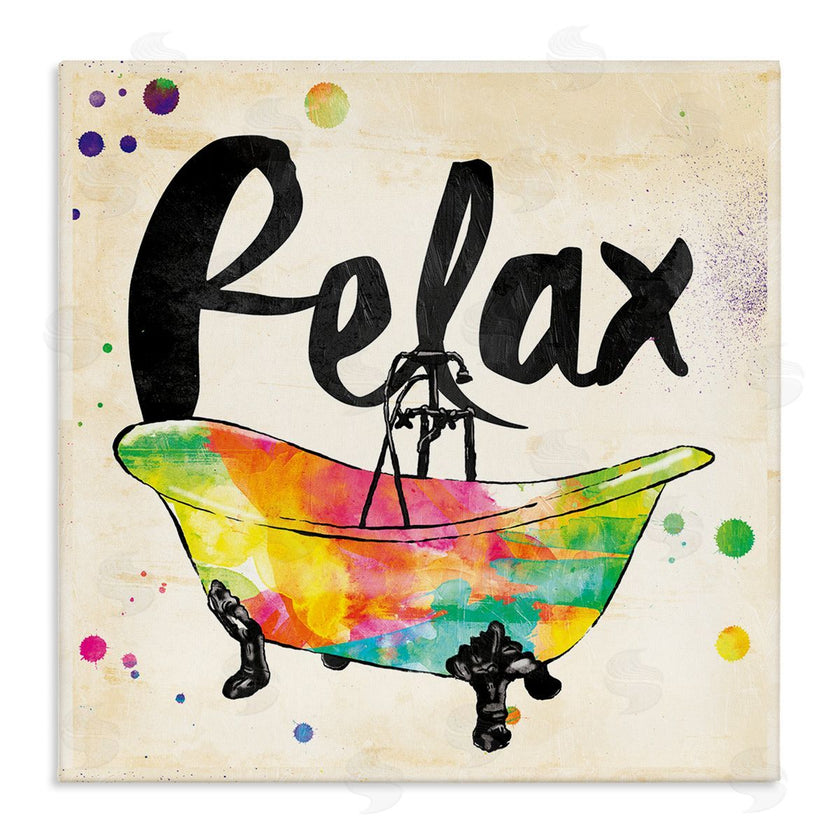 Jace Grey | Relax Rainbow Colors Icon Bath
