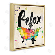 Jace Grey | Relax Rainbow Colors Icon Bath