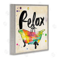 Jace Grey | Relax Rainbow Colors Icon Bath
