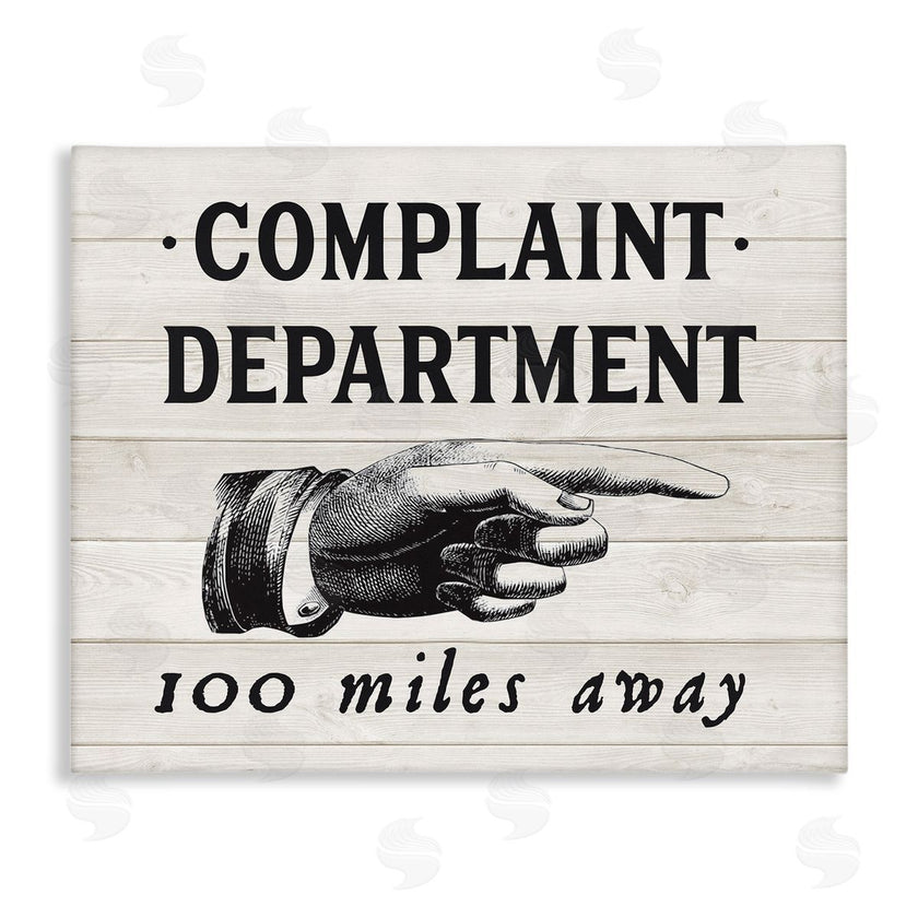 Lettered and Lined | Complaint Department 100 Miles Away
