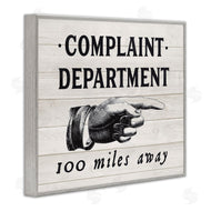 Lettered and Lined | Complaint Department 100 Miles Away