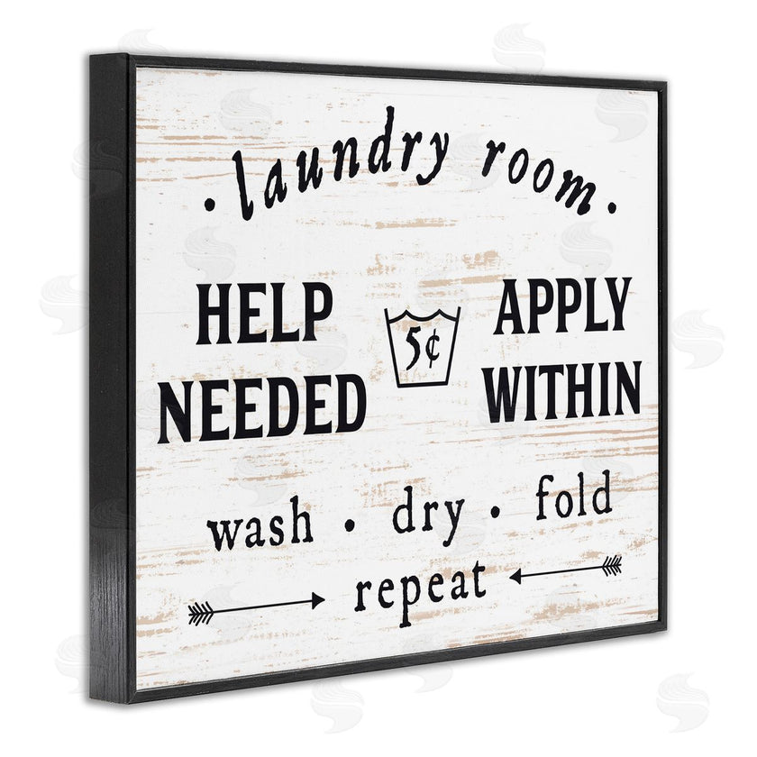 Lettered and Lined | Laundry Room Help Needed