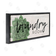 Jessica Mundo | Laundry Room Green Succulent