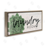 Jessica Mundo | Laundry Room Green Succulent
