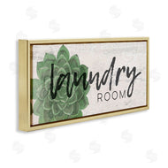 Jessica Mundo | Laundry Room Green Succulent